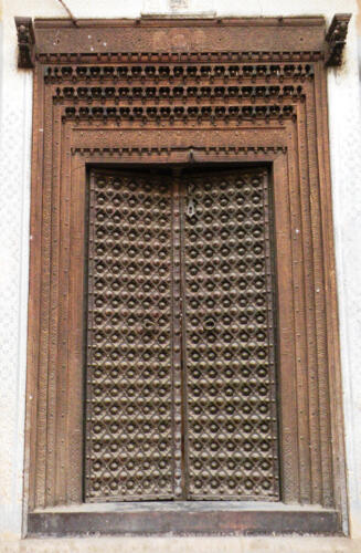 Brass Wooden Main Door at Sewaram Ji Haveli